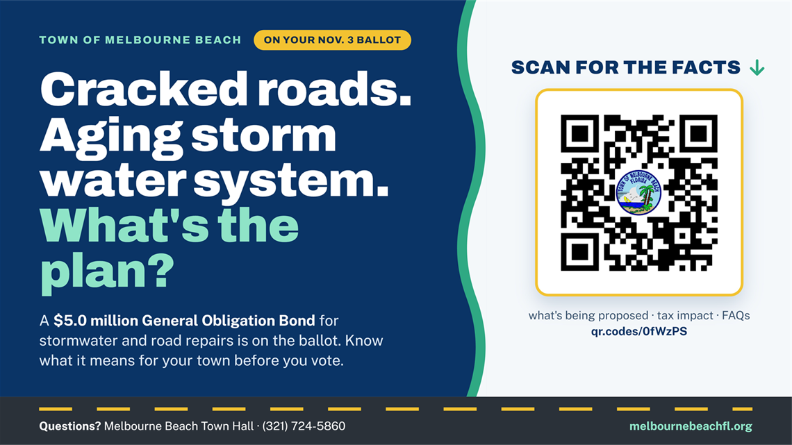 GO bond graphic with a QR code linking to the GO bond webpage