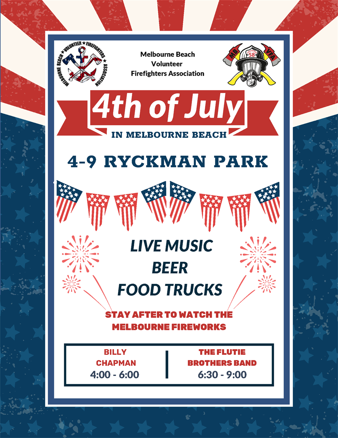 2026 4th of July Flyer