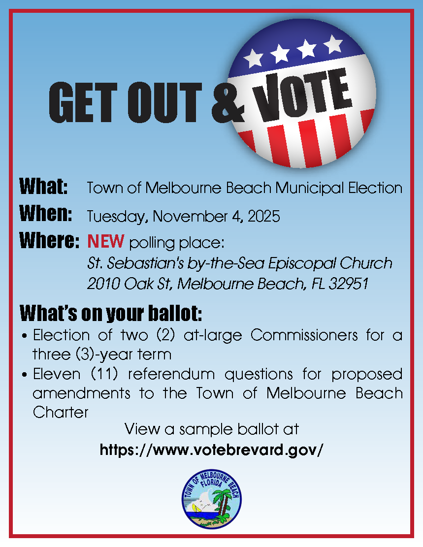 2025 Municipal Election Flyer
