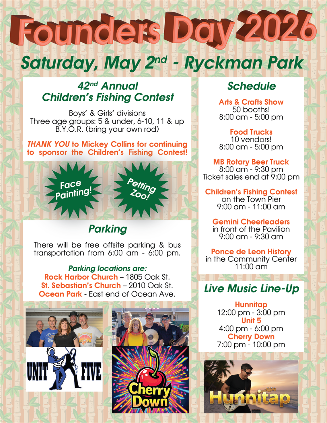 Founders Day 2026 Flyer