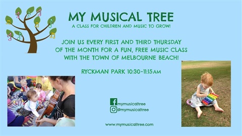 My Musical Tree flyer