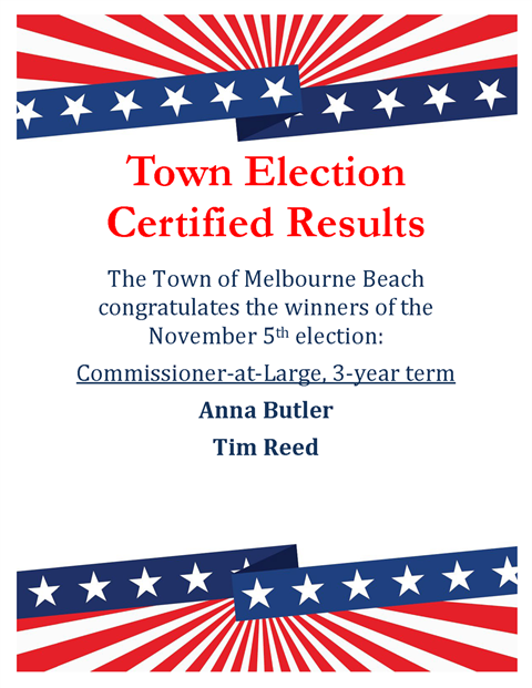 Town Election Certified Results